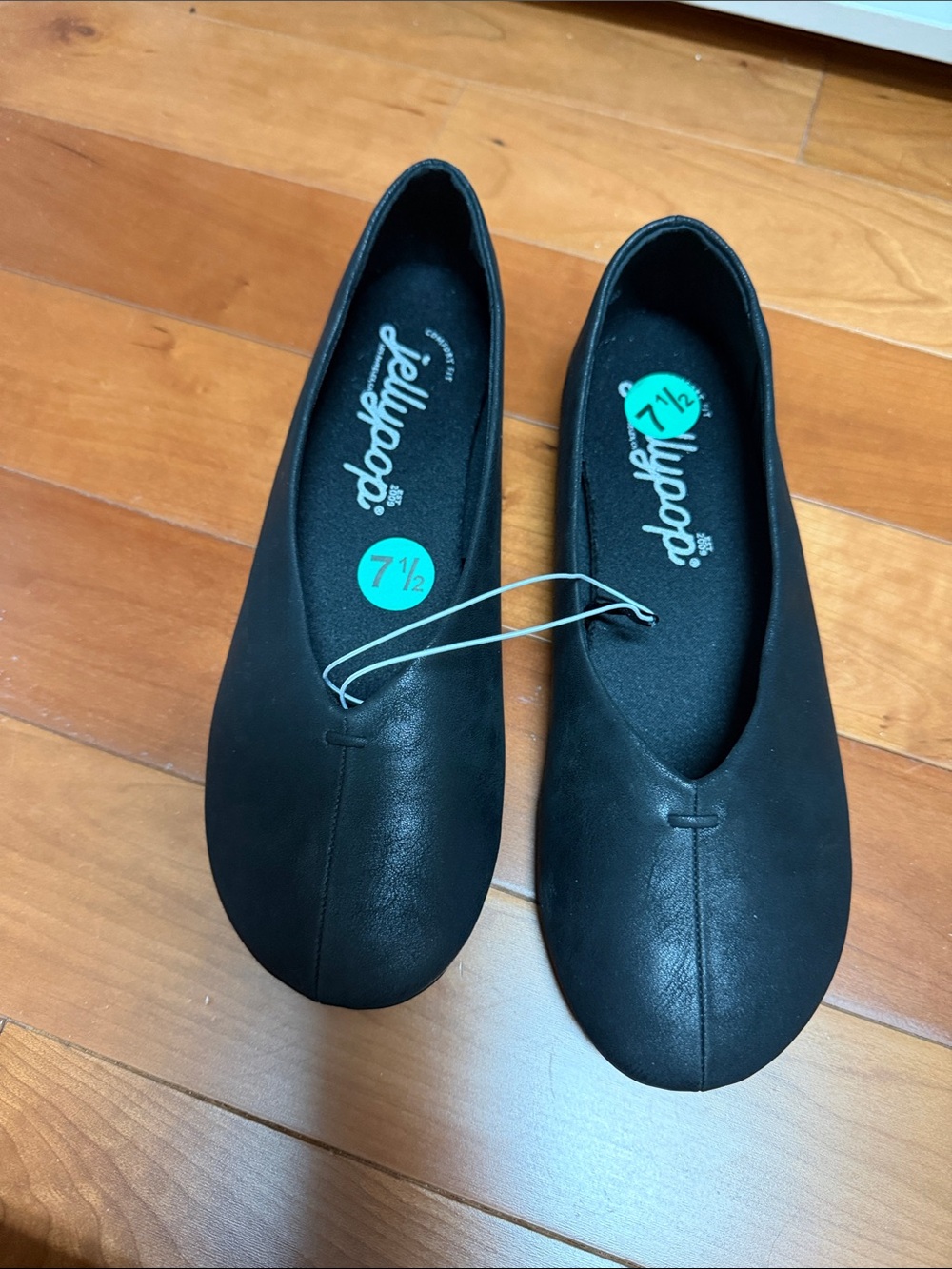 Jellypop Black Slip-On Ballet Flats — Simple Everyday Style